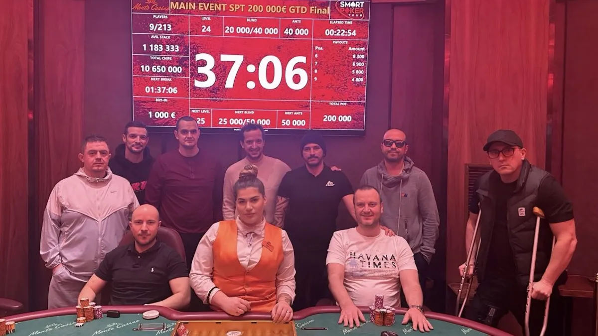 Miroslav Rizov crowned SPT 22 Main Event Champion for €47,500